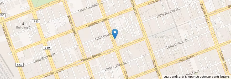 Mapa de ubicacion de Nirankar en Australia, Victoria, City Of Melbourne.