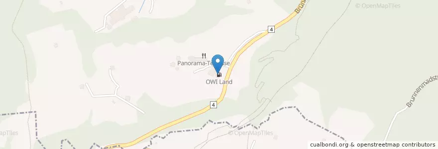 Mapa de ubicacion de OWI Land en Suiza, Obwalden, Giswil.