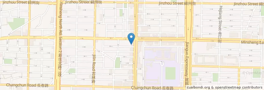 Mapa de ubicacion de 松江路長老教會 en 臺灣, 新北市, 臺北市, 中山區.