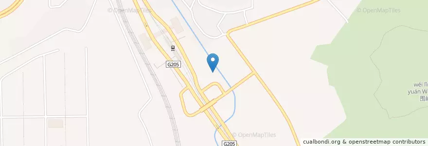 Mapa de ubicacion de 深圳市公安局 罗湖分局 东晓派出所 en China, Cantão, Shenzhen, Distrito De Luohu.