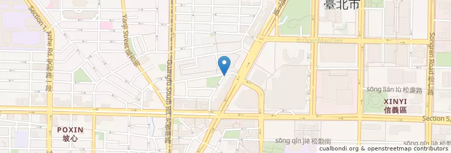 Mapa de ubicacion de I Met You Cafe en Taiwan, Nuova Taipei, Taipei.