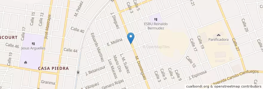 Mapa de ubicacion de Farmacia en کوبا, Las Tunas, Las Tunas, Ciudad De Las Tunas.