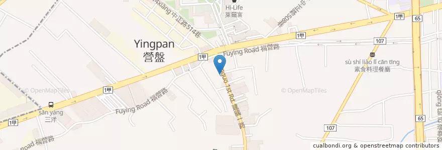 Mapa de ubicacion de 金廚燒臘 en Tayvan, 新北市, 新莊區.