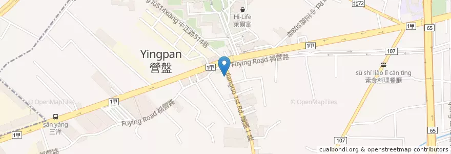 Mapa de ubicacion de 艾旎牙醫 en تايوان, تايبيه الجديدة, 新莊區.