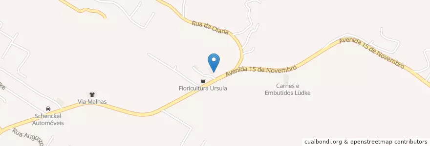 Mapa de ubicacion de Kaffeehaus Café Colonial en ブラジル, 南部地域, リオグランデ・ド・スル, Região Geográfica Imediata De Caxias Do Sul, Região Geográfica Intermediária De Caxias Do Sul, Nova Petrópolis.