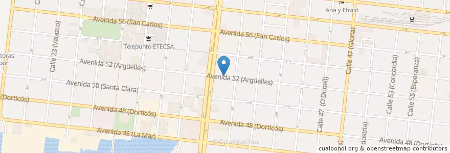 Mapa de ubicacion de La Buena Pipa en Kuba, Cienfuegos, Cienfuegos, Ciudad De Cienfuegos.