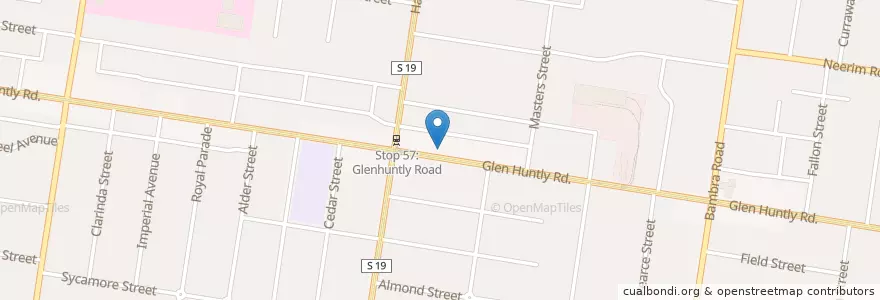 Mapa de ubicacion de European Flavour en Australie, Victoria, City Of Glen Eira.
