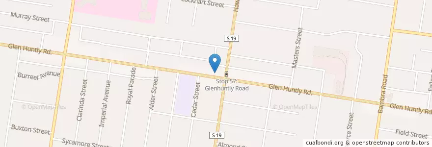Mapa de ubicacion de Nova Pharmacy en أستراليا, ولاية فيكتوريا, City Of Glen Eira.