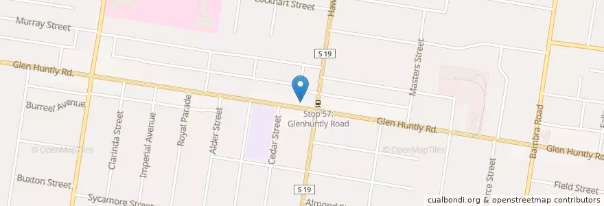 Mapa de ubicacion de Forth Brother en 오스트레일리아, Victoria, City Of Glen Eira.
