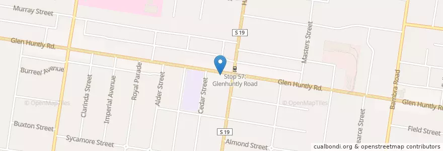 Mapa de ubicacion de @772 Wine Bar en Australia, Victoria, City Of Glen Eira.