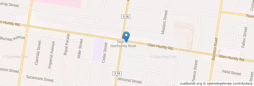 Mapa de ubicacion de Vern’s en Avustralya, Victoria, City Of Glen Eira.