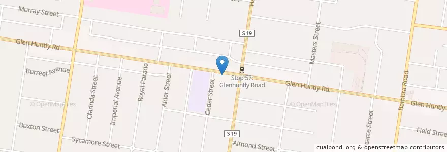Mapa de ubicacion de Big Boy BBQ en Australië, Victoria, City Of Glen Eira.