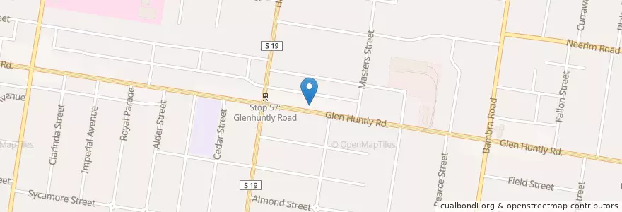 Mapa de ubicacion de Dartnells Compounding Pharmacy en オーストラリア, ビクトリア, City Of Glen Eira.