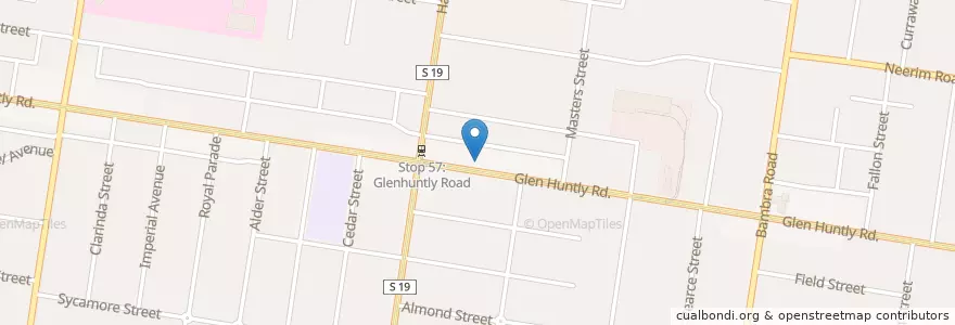 Mapa de ubicacion de The Orient Chinese Restaurant en Australia, Victoria, City Of Glen Eira.