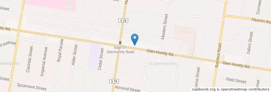 Mapa de ubicacion de Better Up Fish & Chips en オーストラリア, ビクトリア, City Of Glen Eira.