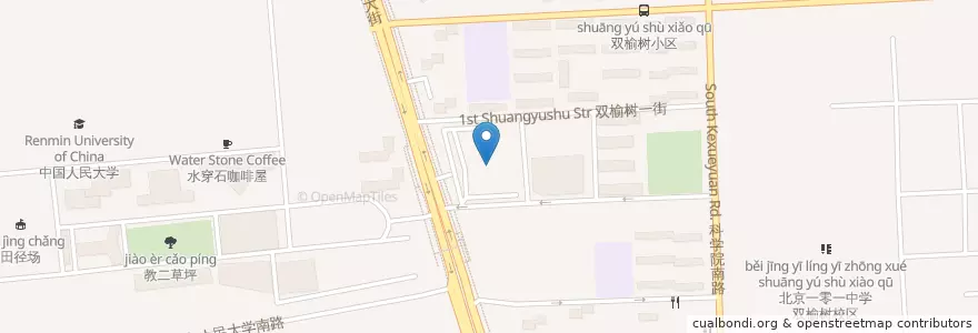 Mapa de ubicacion de din tai fung en Cina, Pechino, Hebei, 海淀区.