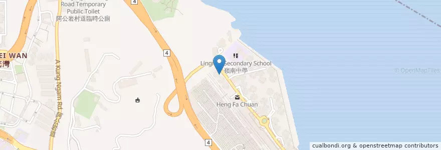 Mapa de ubicacion de 宣道會杏花邨堂 Christian & Missionary Alliance Heng Fa Chuen Church en Chine, Guangdong, Hong Kong, Île De Hong Kong, Nouveaux Territoires, 東區 Eastern District.