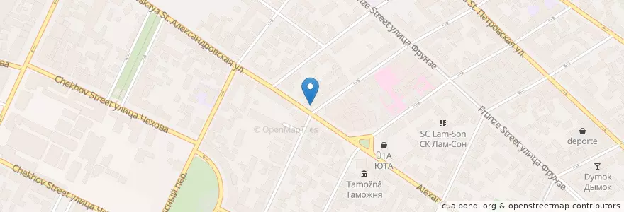 Mapa de ubicacion de Лит-фарм en Rusia, Южный Федеральный Округ, Óblast De Rostov, Городской Округ Таганрог.