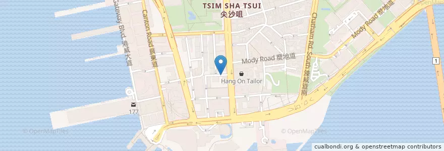 Mapa de ubicacion de Wu Kong Shanghai Restaurant en Cina, Guangdong, Hong Kong, Nuovi Territori, 油尖旺區 Yau Tsim Mong District.