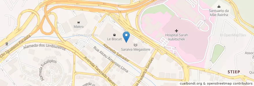 Mapa de ubicacion de Lucca Cafés Especiais en برزیل, منطقه شمال شرقی برزیل, باهیا, Região Metropolitana De Salvador, Região Geográfica Intermediária De Salvador, Microrregião De Salvador, سالوادور.