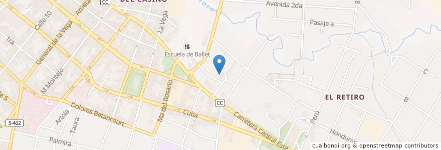 Mapa de ubicacion de Restaurante "La Taberna" en كوبا, Camagüey, Camagüey, Ciudad De Camagüey.