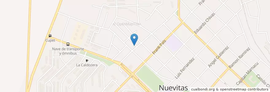Mapa de ubicacion de Cafetería "Doña Yeyi" en Küba, Camagüey, Nuevitas, Ciudad De Nuevitas, Ciudad De Nuevitas.