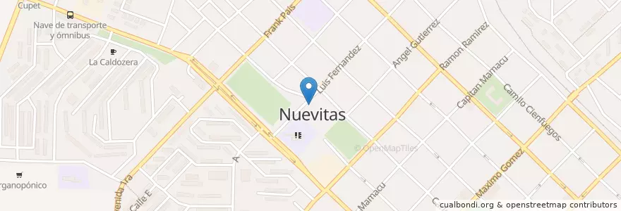 Mapa de ubicacion de Restaurante "Doña Doris" 🍽 en 古巴, Camagüey, Nuevitas, Ciudad De Nuevitas, Ciudad De Nuevitas.