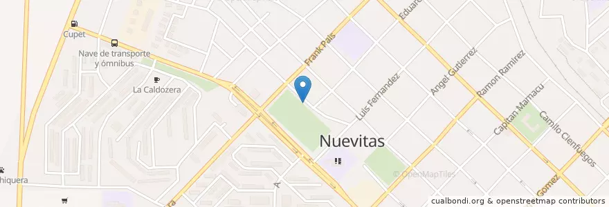 Mapa de ubicacion de Restaurante "Guachinche" 🍽 en キューバ, Camagüey, Nuevitas, Ciudad De Nuevitas, Ciudad De Nuevitas.