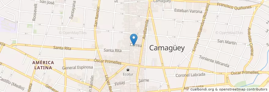 Mapa de ubicacion de Consultorio # 16 en Cuba, Camagüey, Camagüey, Ciudad De Camagüey.
