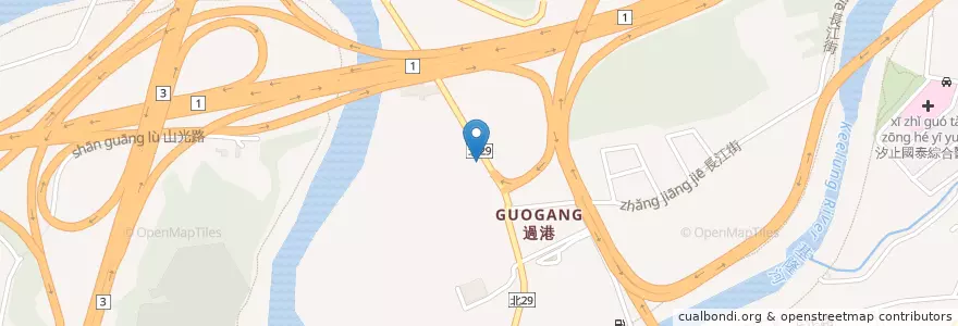 Mapa de ubicacion de 蘭亭序火鍋店 en Тайвань, Новый Тайбэй, 汐止區.
