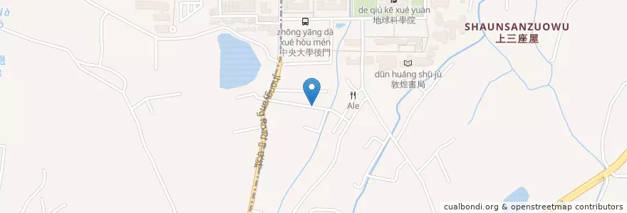 Mapa de ubicacion de 吉米熊新點子早午餐 en Tayvan, 桃園市, 平鎮區.