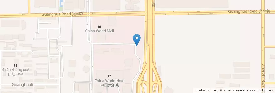 Mapa de ubicacion de Hana by Hatsune en China, Beijing, Hebei, 朝阳区 / Chaoyang.