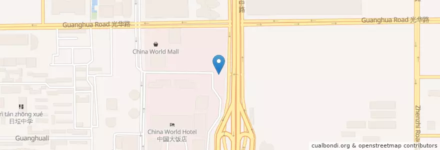Mapa de ubicacion de Sproutworks en الصين, بكين, خبي, 朝阳区 / Chaoyang.