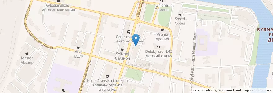 Mapa de ubicacion de Coffe Like en Russia, Northwestern Federal District, Kaliningrad, Kaliningrad.