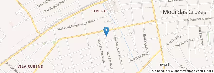 Mapa de ubicacion de Anhembi en Brésil, Région Sud-Est, São Paulo, Região Geográfica Intermediária De São Paulo, Região Metropolitana De São Paulo, Região Imediata De São Paulo, Mogi Das Cruzes.