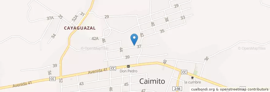 Mapa de ubicacion de Word Mission Church en Cuba, Artemisa, Caimito.