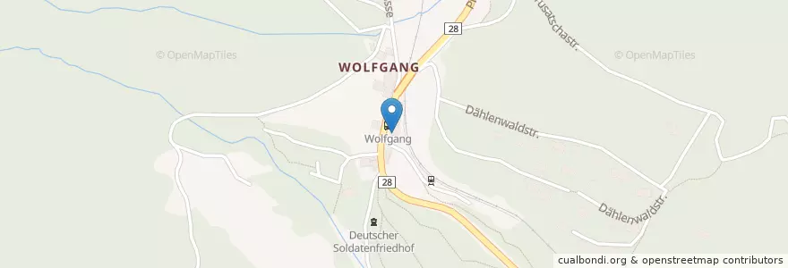 Mapa de ubicacion de Kessler’s Kulm Restaurant en Schweiz/Suisse/Svizzera/Svizra, Graubünden/Grigioni/Grischun, Prättigau/Davos, Davos.