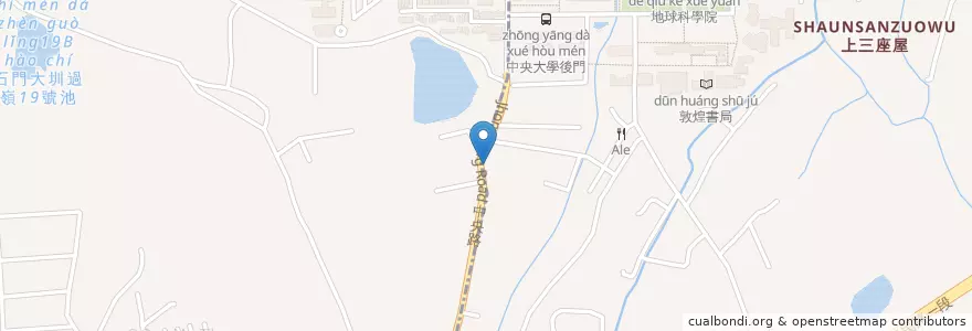 Mapa de ubicacion de 家鄉麵店 en Taiwan, Taoyuan, Pingzhen.