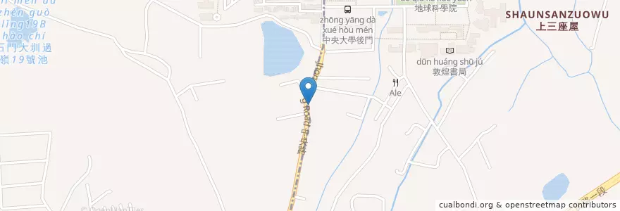Mapa de ubicacion de 香米自助餐 en Taïwan, Taoyuan, 平鎮區.