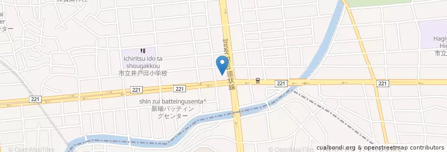 Mapa de ubicacion de 三菱UFJ銀行 en ژاپن, 愛知県, 名古屋市, 瑞穂区.