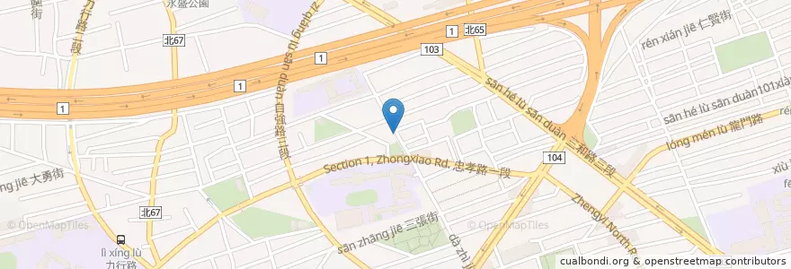 Mapa de ubicacion de 金門仔飲料店 en Taiwan, New Taipei.