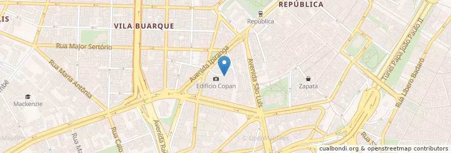 Mapa de ubicacion de Magg Café en برزیل, منطقه جنوب شرقی برزیل, سائوپائولو, Região Geográfica Intermediária De São Paulo, Região Metropolitana De São Paulo, Região Imediata De São Paulo, سائوپائولو.