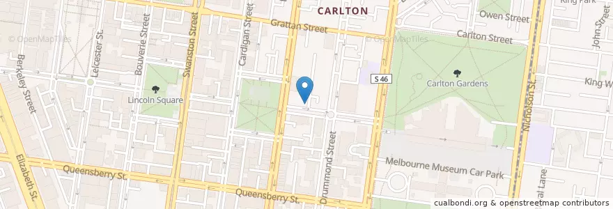 Mapa de ubicacion de Assembly en Australië, Victoria, City Of Melbourne.
