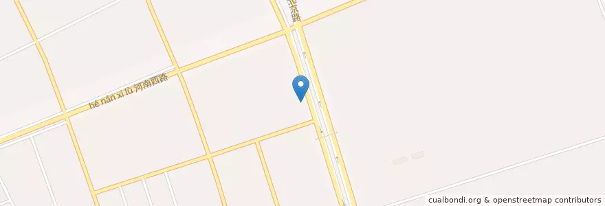 Mapa de ubicacion de 招商银行北京路支行 en 중국, 신장위구르자치구, 우루무치, 新市区 يېڭىشەھەر رايونى, 二工街道.