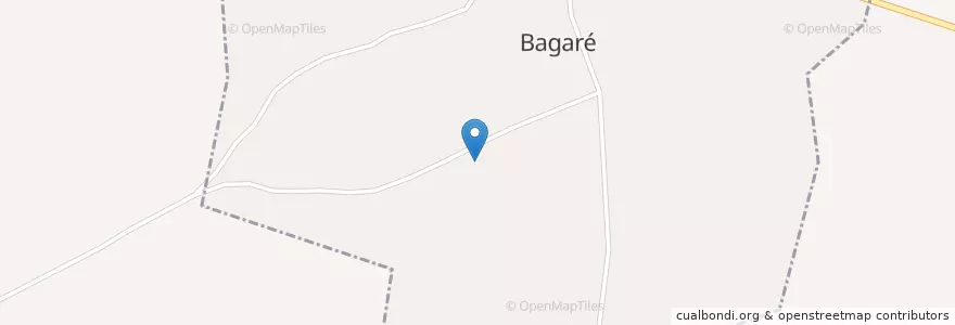 Mapa de ubicacion de Bagaré en Буркина-Фасо, Северная Область, Пассорэ, Bagaré, Bagaré.