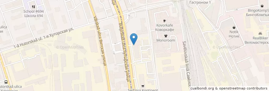 Mapa de ubicacion de IL Патио en Rusland, Centraal Federaal District, Moskou, Северный Административный Округ, Бутырский Район.