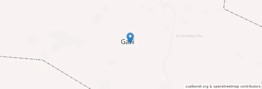Mapa de ubicacion de Gani en Burquina Faso, Boucle Du Mouhoun, Sourou, Gomboro, Gani.