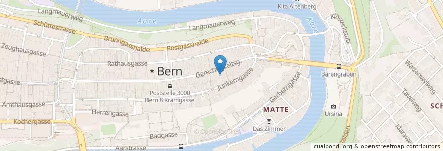 Mapa de ubicacion de Puppentheater en سويسرا, برن, Verwaltungsregion Bern-Mittelland, Verwaltungskreis Bern-Mittelland, برن.