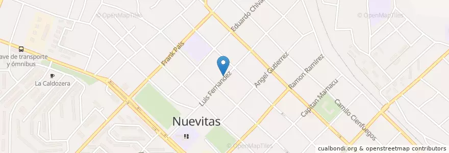 Mapa de ubicacion de Parqueo en Küba, Camagüey, Nuevitas, Ciudad De Nuevitas, Ciudad De Nuevitas.