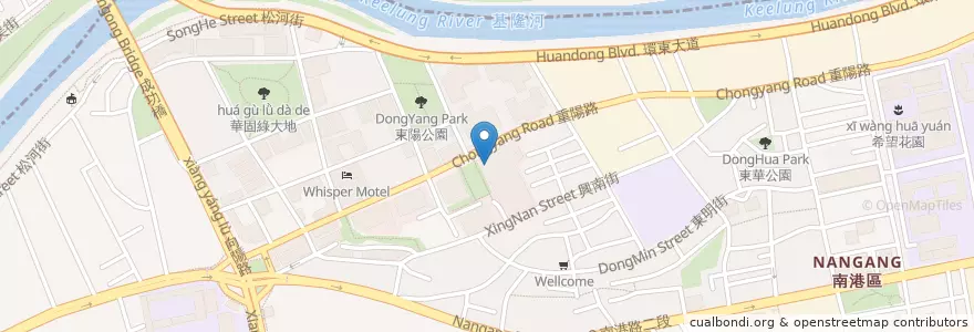 Mapa de ubicacion de VIVA TV en Taiwan, 新北市, Taipé, 南港區.